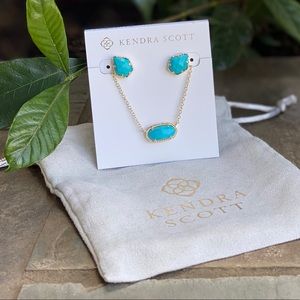 Kendra Scott turquoise set